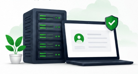 Hosting Illustration